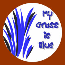 blue grass stickers