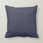 Blue gray throw pillow