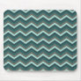 Blue Gray Zig Zag Design Mousepads