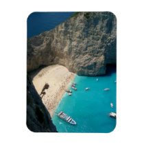blue greec lagoon magnet magnets