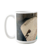 blue greec lagoon mug