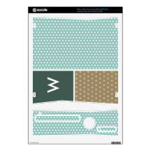 Blue, Green, Brown Polka Dots Skins For Xbox 360 S