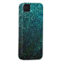 Blue/Green Glitter Print Sparkle iPhone Cover Iphone 4 Case