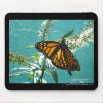Blue Green Orange mousepads by Flynn_the_Cat Blue Green Orange mousepads