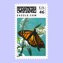 Blue Green Orange stamps
