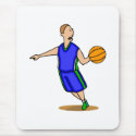 Blue green player pass