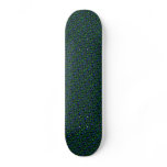 Blue green Psycho sample skateboard