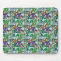 Blue Green Purple Days Mousepad