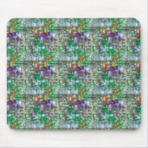 Blue Green Purple Days Mousepad