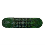 Blue & Green Skull Juice Skate Board Decks