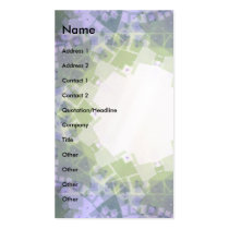 Blue Green Snow Graphic business cards by shayneemelissa Blue Green Snow Graphic business cards
