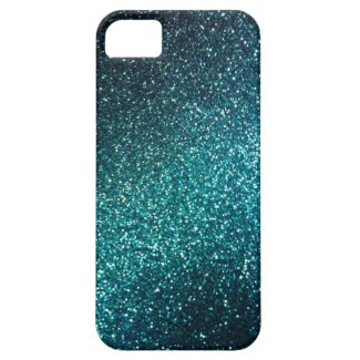 Blue/Green Sparkle Glitter iPhone 5 Case
