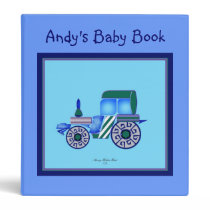 Blue Green Tractor Binders