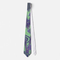 Blue Green Waves ties by DonnaGraysonAbstract Blue Green Waves ties
