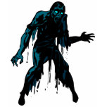 Blue-Green Zombie t-shirts
