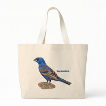 Blue Grosbeak Tote Bags