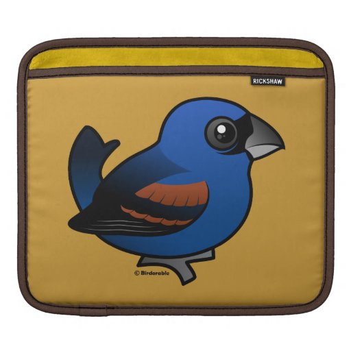 Blue Grosbeak iPad Sleeve