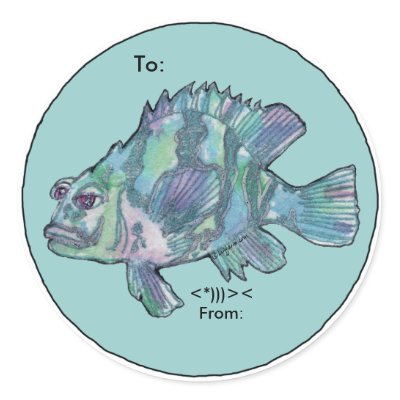 funny fish names. Blue Grouper Cartoon Fish