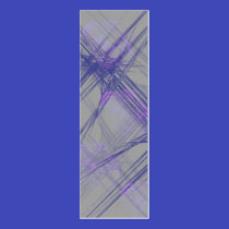 Blue Grunge Fractal Bookmark profile cards