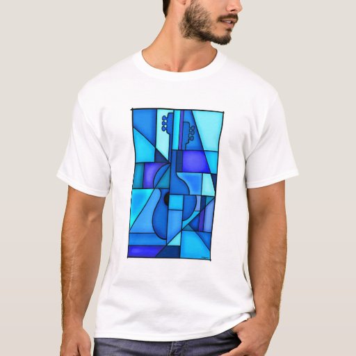 Blue Guitar T Shirt Zazzle blue guitar t shirt zazzle