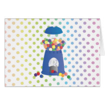 Blue Gumball Machine cards