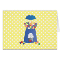 Blue Gumball Machine cards