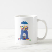 Blue Gumball Machine Mugs