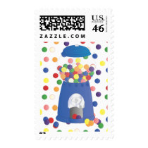 Blue Gumball Machine postage by candystore Blue Gumball Machine postage