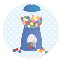 Blue Gumball Machine stickers by candystore Blue Gumball Machine stickers