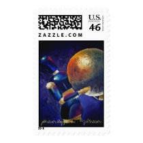 Blue Guy Postage postage