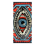 Blue Gypsies Eye Announcement rack cards