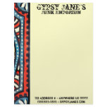 Blue Gypsies Eye Personalized Letterhead