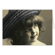 Blue Hat card
