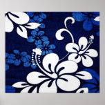 Blue Hawaii Flowers posters