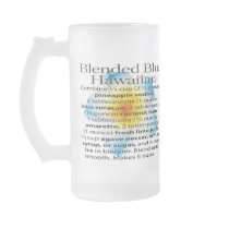 Blue Hawaiian mugs