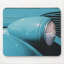 Blue Headlamp mousepads