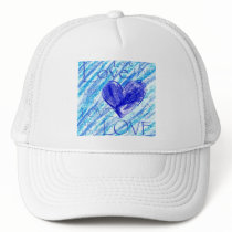 Blue Heart hats by myhome71 Blue Heart hats