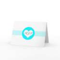 Blue Heart Monogram cards by sassy_cards Blue Heart Monogram cards