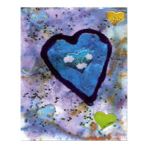 blue heart posters by diosaperdida blue heart posters