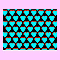 Blue Hearts postcards