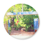 Blue Heaven Refrigerator Magnet