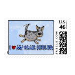 blue heeler postage