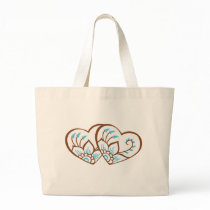 Blue Henna Hearts bags by sixteenthkid Blue Henna Hearts bags