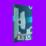 Blue Hero Collage printed canvas canvas prints