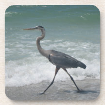Blue Heron Beverage Coasters