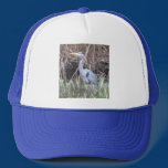 Blue Heron Bird Hat hats