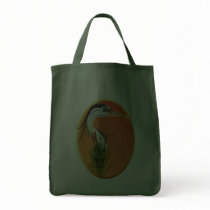 Blue Heron Framed Bag