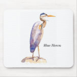 Blue Heron mouse pad
