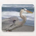 Blue Heron Mousepad