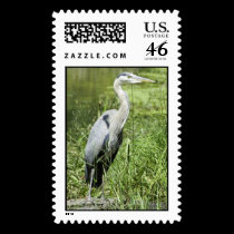 Blue Heron stamps